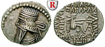 63706 Vologases III., Drachme