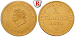 65522 Georg IV., 10 Taler