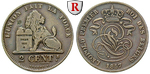 65879 Leopold I., 2 Centimes