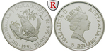 66070 Elizabeth II., 5 Dollars
