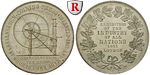 66352 Bronzemedaille, versilbert