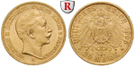 66704 Wilhelm II., 20 Mark