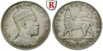 66904 Menelik II., 1/2 Birr