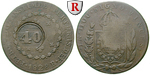 66925 Pedro II., 40 Reis
