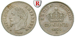 67047 Napoleon III., 20 Centimes