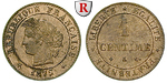 67221 III. Republik, Centime