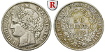 67224 III. Republik, 50 Centimes
