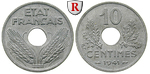 67798 Vichy - Regierung, 10 Centi...