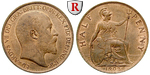 68664 Edward VII., Halfpenny