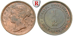 68705 Victoria, 1/2 Cent
