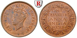 68843 George VI., 1/4 Anna