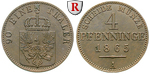 68998 Wilhelm I., 4 Pfennig