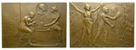 69444 Bronzeplakette