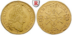 69712 Louis XIV., Louis d´or aux...