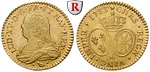 69713 Louis XV., Louis d´or aux ...
