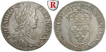 70439 Louis XIV., 1/2 Ecu à la m...