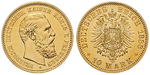 71343 Friedrich III., 10 Mark