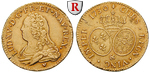 71433 Louis XV., Louis d´or aux ...