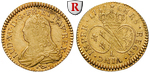 71435 Louis XV., Louis d´or aux ...