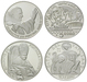 72122 Benedikt XVI., 5 Euro und 1...