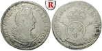 72507 Louis XIV., 1/2 Ecu aux ins...
