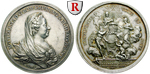 72584 Maria Theresia, Silbermedai...