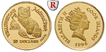 72977 Elizabeth II., 10 Dollars
