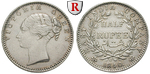 73888 Victoria, 1/2 Rupee
