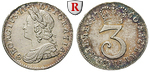 74301 George II., Threepence