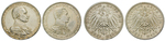 74983 Wilhelm II., 3 Mark