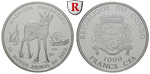 75082 Republik, 1000 Francs