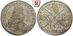 75577 Johann Georg IV., 2/3 Taler