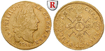 75667 Louis XIV., Louis d´or aux...