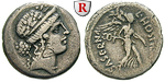 75740 L. Hostilius Saserna, Denar