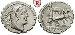 75943 L. Procilius, Denar, serrat...