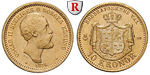 75972 Oskar II., 10 Kronor