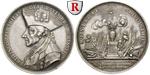 76184 Friedrich II., Silbermedail...