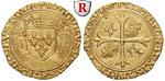 76419 Louis XII., Ecu d´or au po...