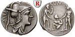 76492 Ti. Veturius, Denar