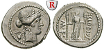 76535 P. Clodius, Denar