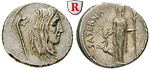 76557 L. Hostilius Saserna, Denar