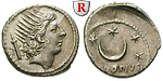 76708 P. Clodius, Denar