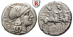 76872 Cn. Lucretius Trio, Denar