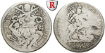 77448 Clemens XI., 1/2 Piastra