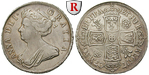77935 Anne, Halfcrown