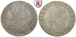 77938 Louis XIV., 1/2 Ecu à la m...