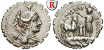 79478 A. Postumius, Denar, serrat...