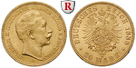 79525 Wilhelm II., 20 Mark