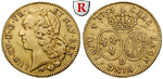 79554 Louis XV., Doppelter Louis ...