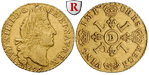 79610 Louis XIV., Louis d´or aux...